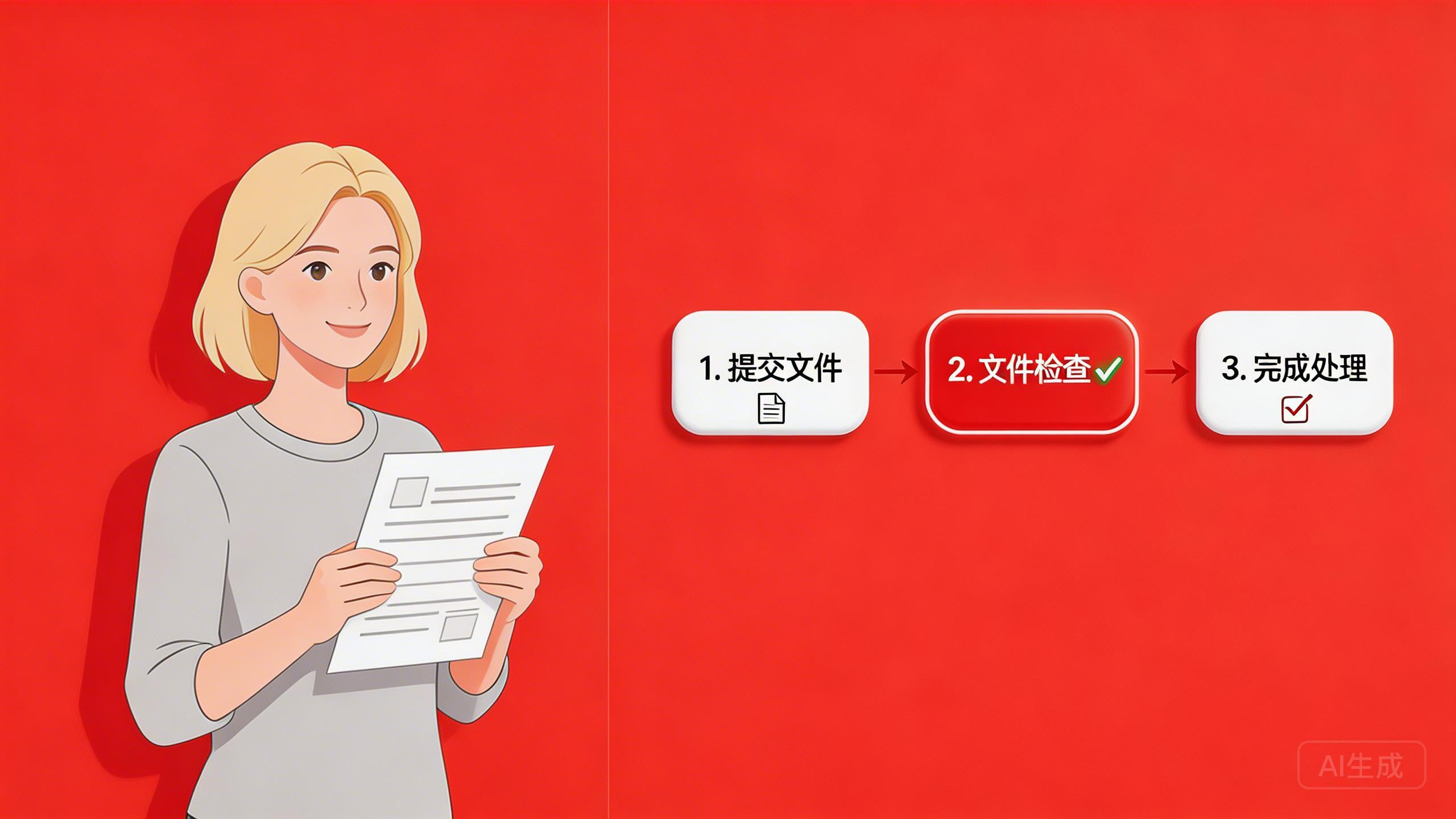 文件准备不完整示例图